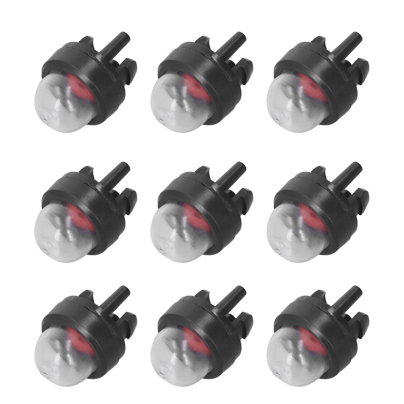 50Pcs Carburetor Primer Bulb Chainsaw Trimmers Rubber Hand Pump Supplies