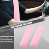 X AUTOHAUX 4 Pcs Plush Car Seat Belt Protector Pads