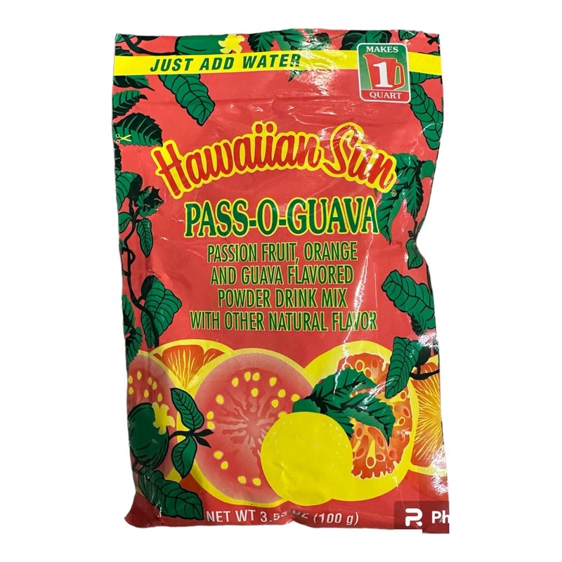 Hawaiian Sun Pass-O-Guava Powder Drink Mix: A Tropical Guava Escape