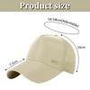 YAMEE High-Crown Baseball Cap Men's Breathable Half Mesh Summer Peaked