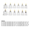24pcs Professional Magnetic Therapy Vacuum Suction Cupping Set Body Treatment