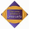 Tassel Toppers Friends TV Show - 90's - Grad Cap