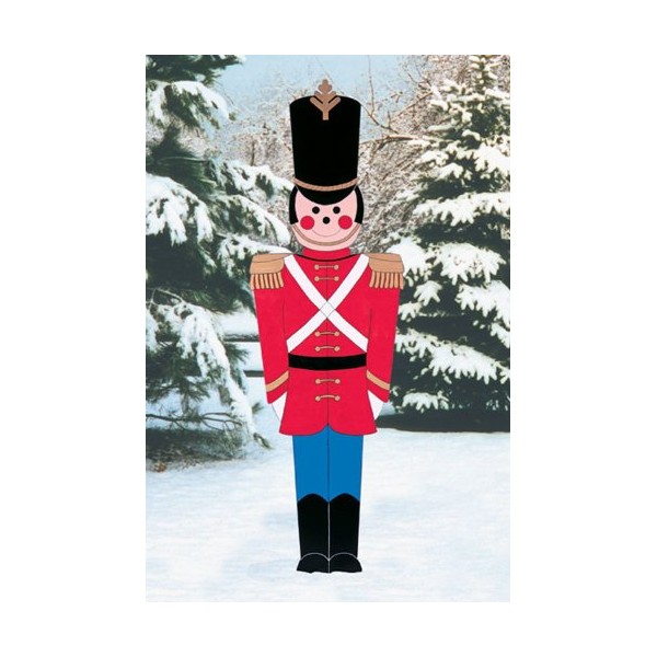 Giant Toy Soldier Woodworking Project Plan