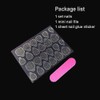 Coolnail Glossy 24pcs Dark Rose Pink Coffin False Nail Tips