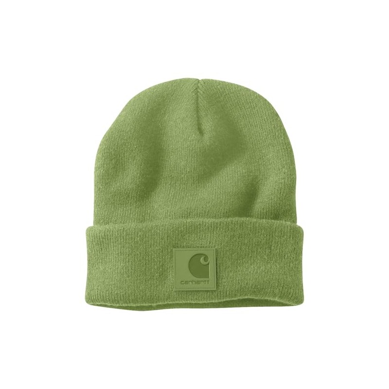 Carhartt Men's Tonal Patch Beanie, Switchgrass