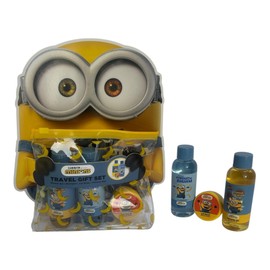 Minions Travel Set for Kids 3 Pieces Shampoo 60ml Shower Gel 60ml Lip Balm 10g