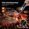 DOQAUS Instant Read Food Thermometer with Backlight LCD Screen, Digital