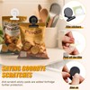 10 Pack Magnetic Clips Heavy Duty, Black Fridge Magnet Clips