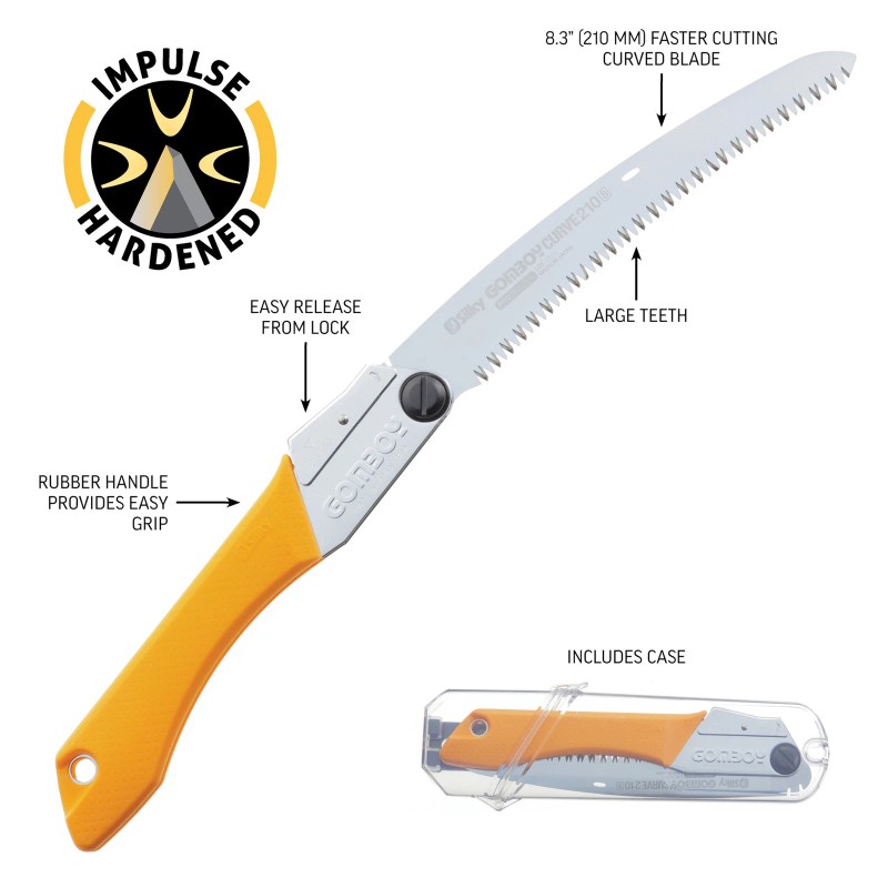 Silky Gomboy Curve Professional Folding Saw 300mm Curved Blade 717-30