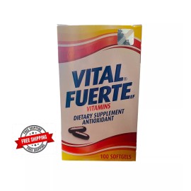 PROUSAMEX GROUP, INC VITAL FUERTE CAPSULAS 100CT Vitaminas y Minerales Suplemento Energia Cerebro