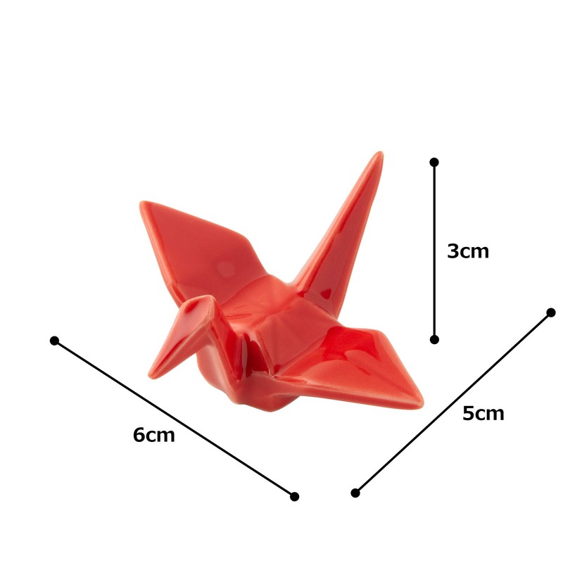 TAMAKI T-753361 Chopstick Rest, Red, 2.0 x 2.4 x 1.2