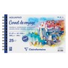Clairefontaine Aquapad 975959C Sketchbook 17 x 27 cm Spiral Bound