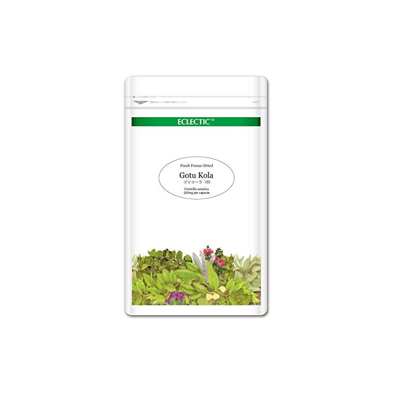 Eclectic Gotu Cola ec444 Eco Pack, 200 mg x 180