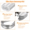 sourcing map M2 Wire Rope Accessory Set for 2mm Dia