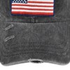 YULOONG Vintage Half Mesh Baseball Cap Embroidery USA Flag Stars