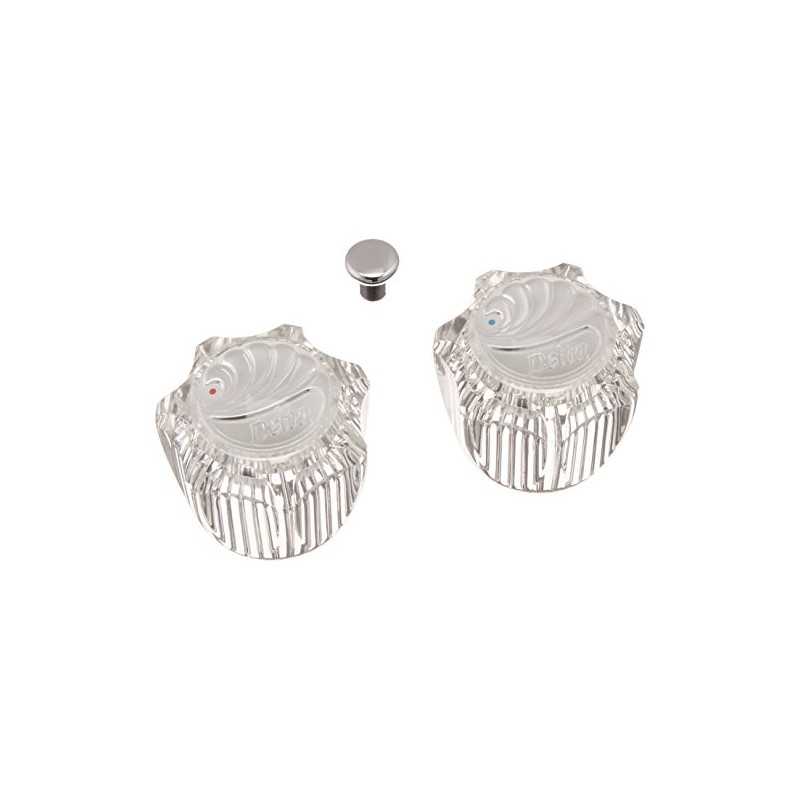 Delta Faucet H21 Single Clear Knob Handle Kit, Other Finish