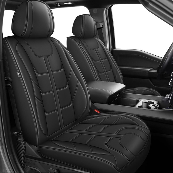 YORKNEIC Seat Covers Full Set Fit for Dodge Ram 1500