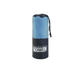 GOSATYUM Microfiber Towel Travel Sports Towel, High Water Absorption, Lightweight, for Fitness Yoga, Swimming,Travel,Camping etc (Blue, L 60"x30")