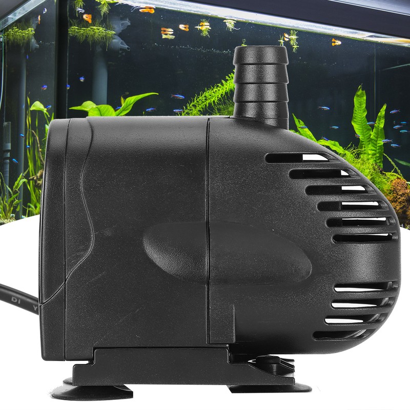 12W Submersible Water Pump Fish Tank Bottom Suction Aquarium Filtration