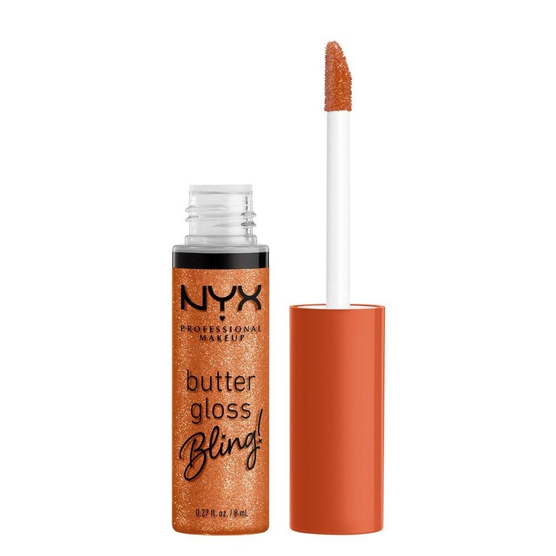 NYX Professional Makeup Butter Gloss Bling Tono Pricey (naranja), 8ml