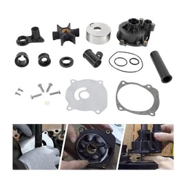 5001595 Water Pump Impeller Repair Kit with Housing for Johnson Evinrude OMC 75 90 105 115 120 130 135 140 150 175 200 225 250 HP V4 V6 V8 Outboard Boat Motor Replace 5001595 435929 Sierra 18-3315-2