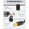 HOSONGIN USB Printer Cable 3FT，USB A to USB B Printer