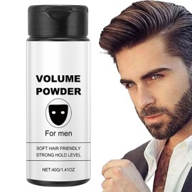 40g Polvo De Peinado Para Hombres, Polvo Voluminizador Pelo Hombre, Texturizantes, Polvos De Peinado, Efecto Mate Y Textura Natural, Ideal Para Pelo Graso Y Fino, Fijación Duradera, Unisex