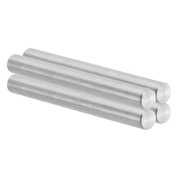PATIKIL 8mm x 80mm Dowel Pin Stainless Steel, 4 Pcs