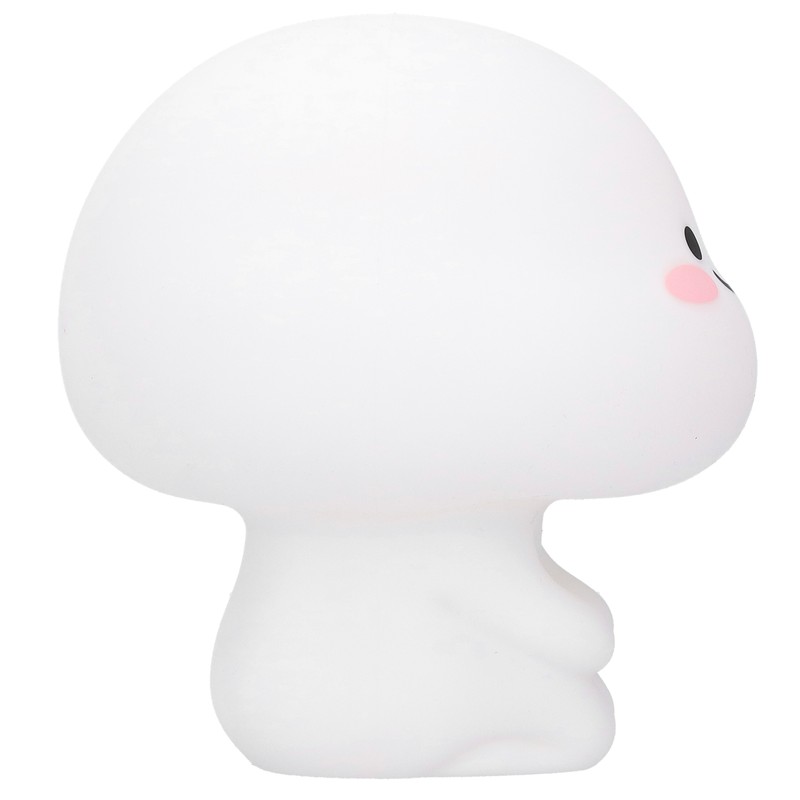 Silicone Night Light USB Charging Touch Sensing Timing Bedside Lamp