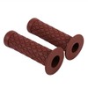 2 pieces/para rubber motorcycle handlebar grips 7/8 inch 22 mm,