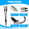 USB C to 3.5 mm Jack Adapter with DAC Chip,