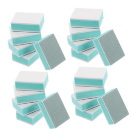 Baluue 50pcs Mini Nail Buffing Blocks High Elasticity Sponge Nail Files for Polishing Trimming Edges Dirt Removal Essential Manicure Tools for Home Salon Use