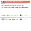 ZONFANT Upgrade Adjustable Transmission Column Shift Linkage Kit Compatible With