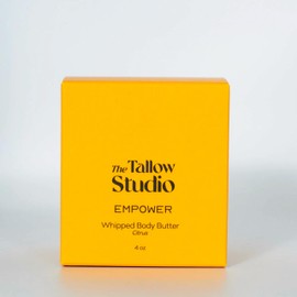 Small Batch Whipped Beef Tallow Body Butter - 100% Grass-Fed & Organic | Chemical Free | Deeply Hydrating (4oz (Empower), Citrus (4))