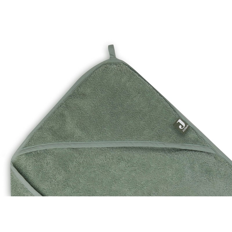 Jollein Hooded Towel Terry Cloth 75 x 75 cm Ash