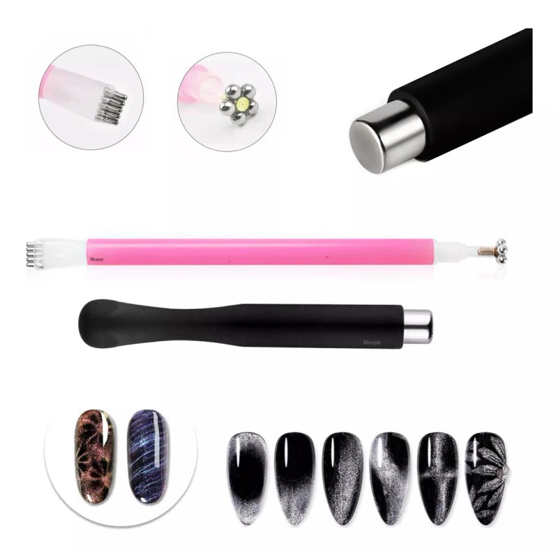 Cateye 4 Imanes Para Efecto Ojo De Gato + 6