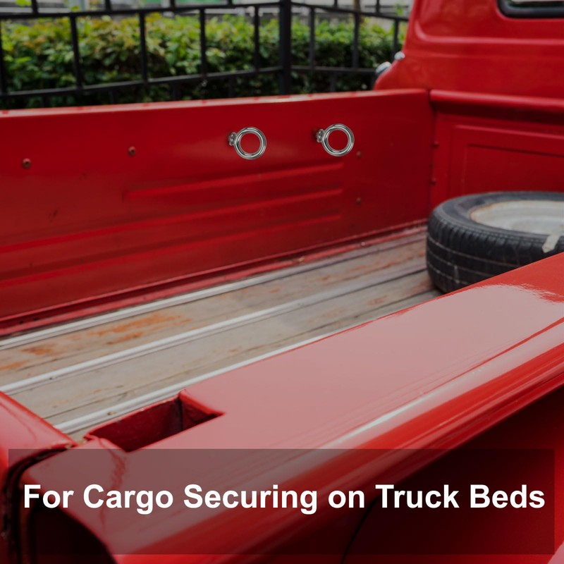 PATIKIL Lifting Eye Bolts UNC1/2-13, 4 Pcs 316 Stainless Steel