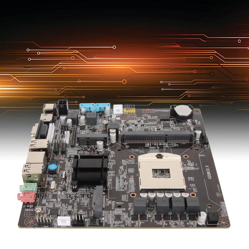 HM65 Mini ITX Motherboard LGA 988 DDR3 for Intel 2