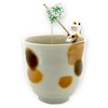 Mitarashi-chan Brown Rice Tea Bag with Matcha Tea Bag Figure,