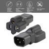 IEC320 C14 to Nema 5‑15 20R Power Adapter Professional C14