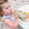 LITTEL RAWR Silicone Baby Sippy Cups for 6 months+, 3