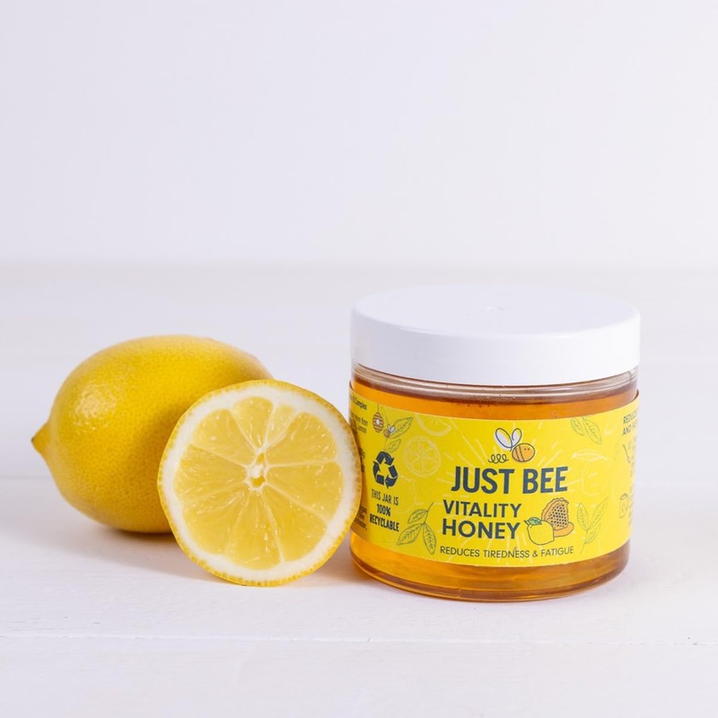 Vitality Honey with Ginseng, Lemon Extract & Vitamins B1-B12 for