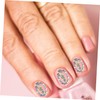 Baluue 12pcs Jesus Decorative Nail Charms for DIY Nail Art