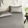 Wake In Cloud - 100% Bamboo Fitted Sheet Set, 3