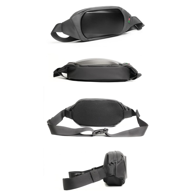 Cenvins One Shoulder Men's Midbody Bag, Crossbody Bag, Shoulder Bag,