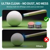 Pool Cue Chalk 2 Pack, Premium Round Pool Stick Chalk