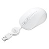 Sanwa Supply MA-MBSK315W Anti-Bacterial Quiet Wired Blue LED Mouse (White)