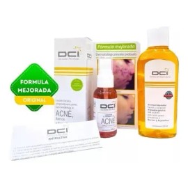 Dci Acne Solucion + Dermolimpiador+ Crema Bioaqua Salicilico