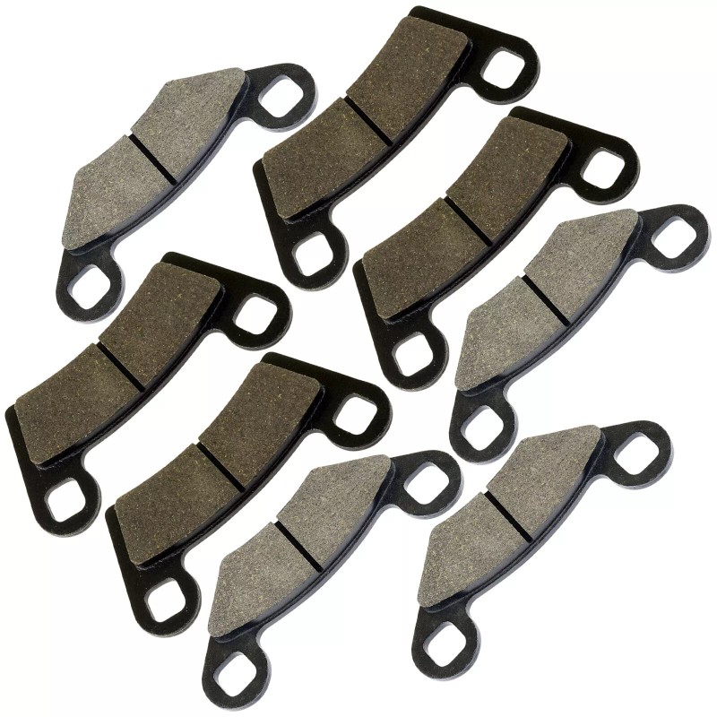 Caltric Front and Rear Brake Pads for Polaris RZR 570