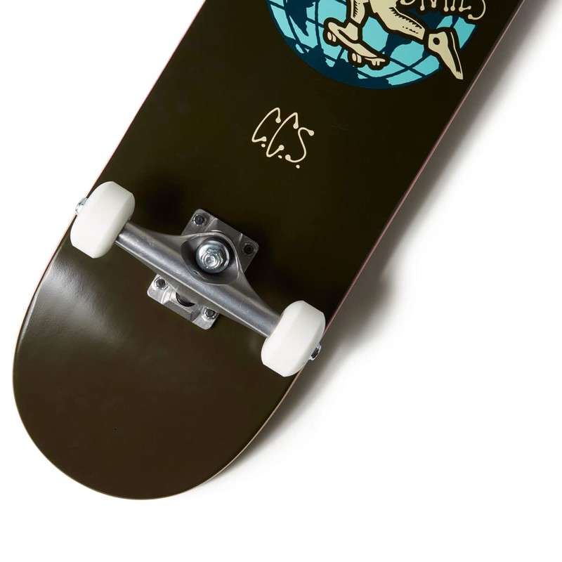[CCS] Globe Skateboard Complete Black 8.00"